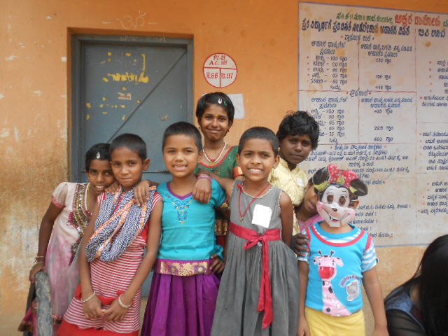 The Little Hearts of Govt. School , Kodihalli, Bangalore, karnataka, India. 